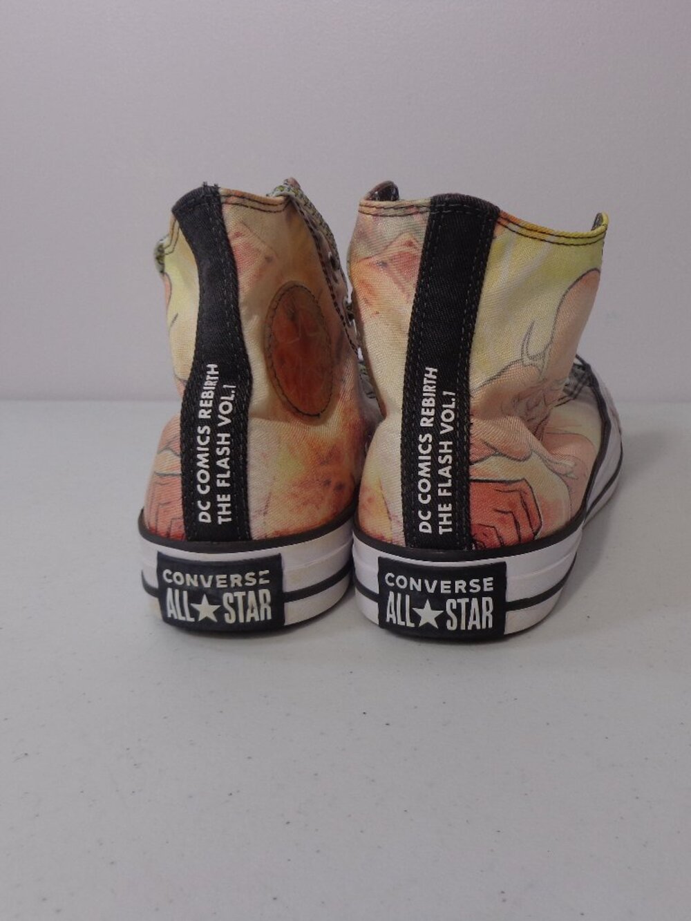 Converse All Star DC Comics Rebirth The Flash High Top Sneakers Size Men 5 Wo 7 - Picture 3 of 6